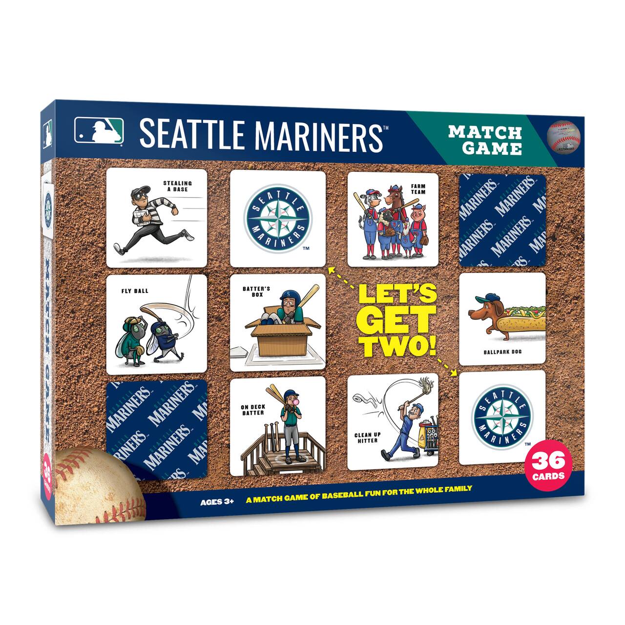 Major League Baseball Licensed Memory Match Game
